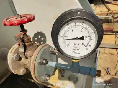 Pressure Inside Transformer Before Filling Dry Air