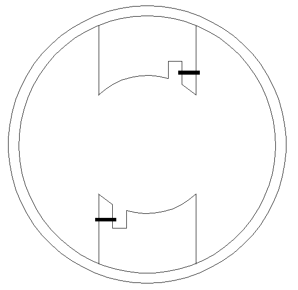 Stator Assembly of a Shaded Pole Induction Motor