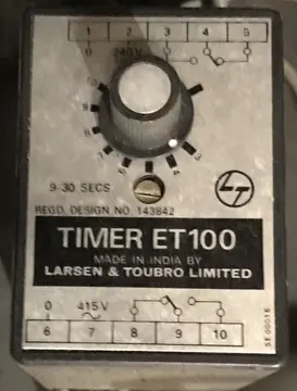 Star Delta Starter Timer