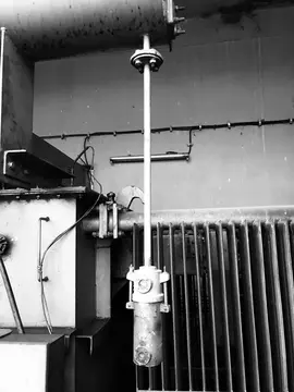 Transformer Breather Line Connected to Conservator Tank
