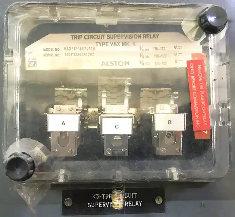 A Practical Trip Circuit Supervision Relay (Electromechanical)