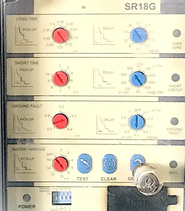 Air Circuit Breaker Trip Characteristics