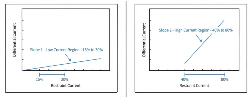 Slope 1 vs Slope 2 Comparison Diagram