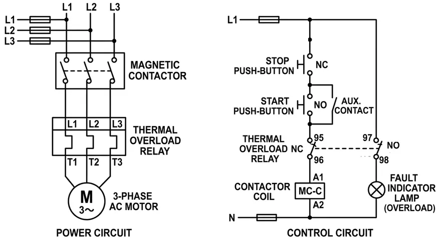 Thermal Overload Relay Wiring