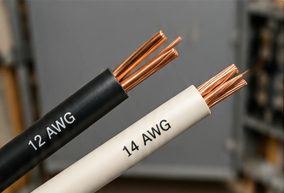 Comparison of 12 AWG and 14 AWG copper wire