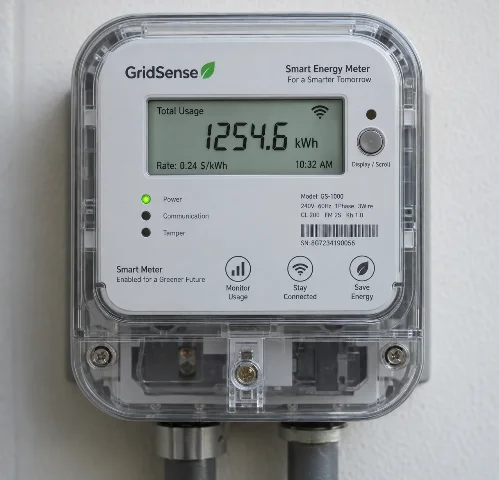 Figure showing actual image of a Smart Energy Meter