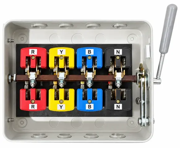 Image showing a Three Phase Changeover Switch